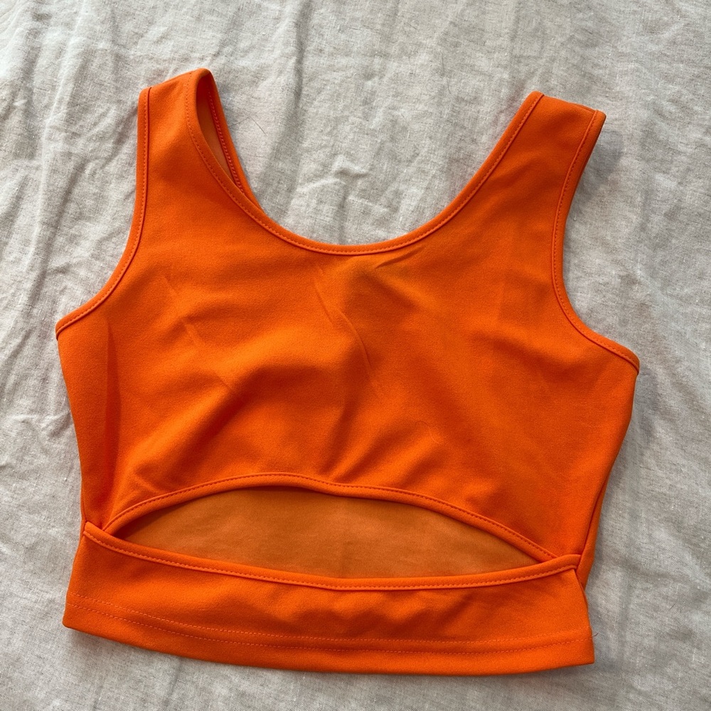 SHEIN Orange Tank Top